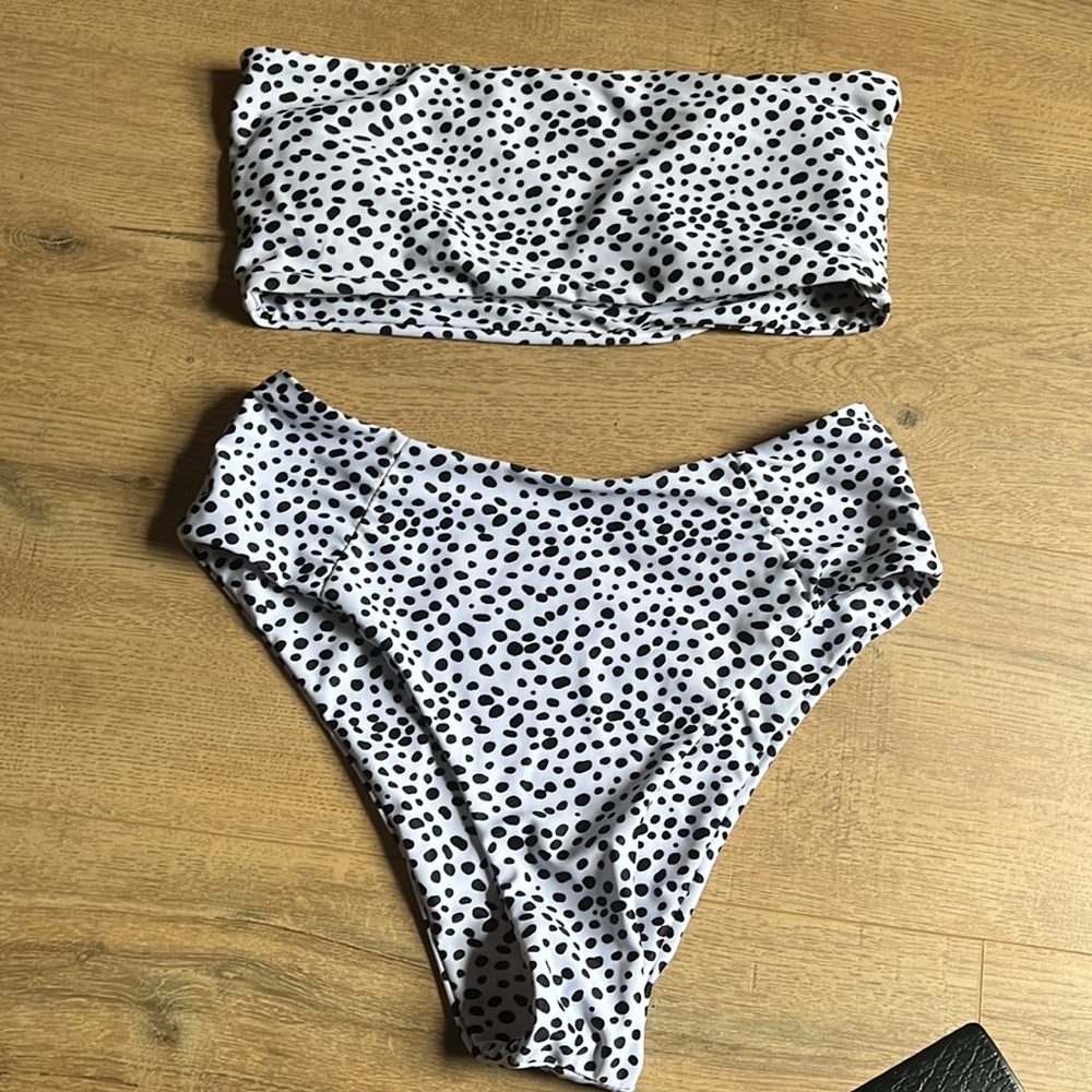Polka dot bikini